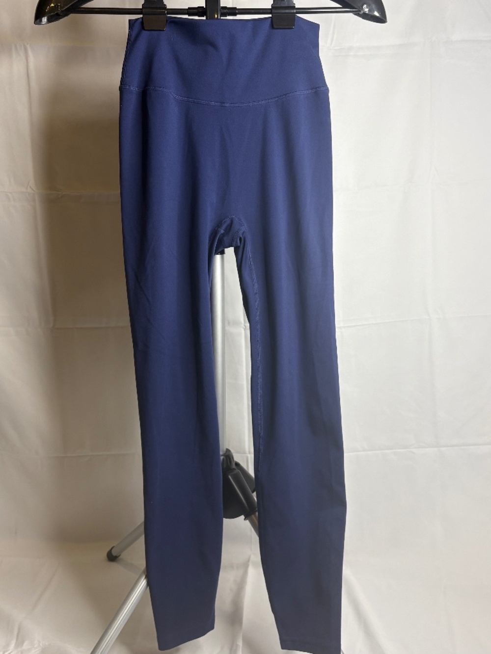 Paragon Leggings Compression High Waist Blue Medium Workout Pants Athletic